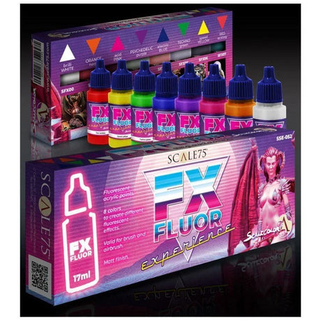 Scale 75 Scalecolor FX Fluor Experience Paint Set - Gap Games