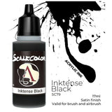 Scale 75 Scalecolor Inktense Black 17ml - Gap Games