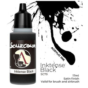 Scale 75 Scalecolor Inktense Black 17ml - Gap Games