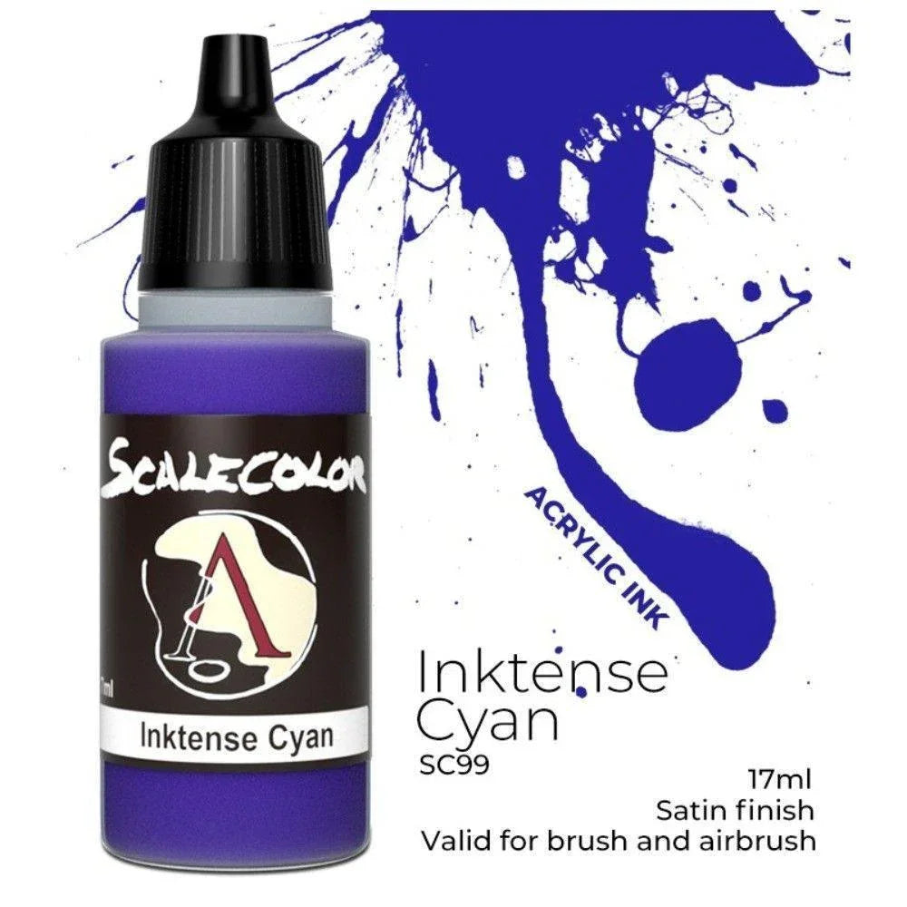 Scale 75 Scalecolor Inktense Cyan 17ml - Gap Games