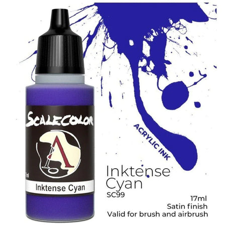 Scale 75 Scalecolor Inktense Cyan 17ml - Gap Games