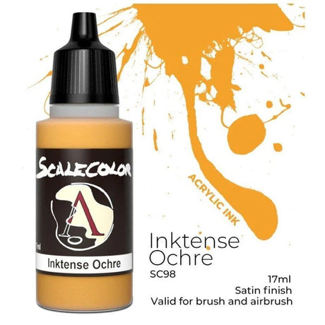 Scale 75 Scalecolor Inktense Ochre 17ml - Gap Games