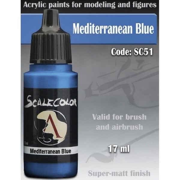 Scale 75 Scalecolor Mediterranean Blue 17ml - Gap Games