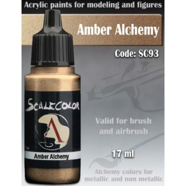 Scale 75 Scalecolor Metal n' Alchemy Amber Alchemy 17ml - Gap Games
