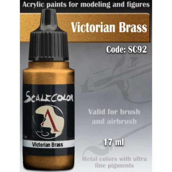 Scale 75 Scalecolor Metal n' Alchemy Victorian Brass 17ml - Gap Games