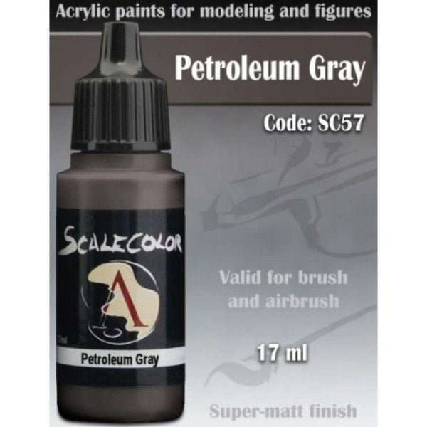 Scale 75 Scalecolor Petroleum Gray 17ml - Gap Games