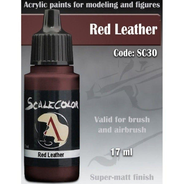 Scale 75 Scalecolor Red Leather 17ml - Gap Games