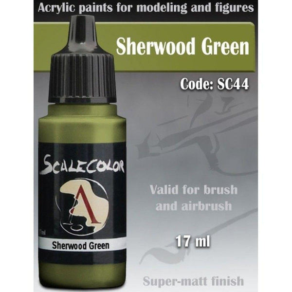 Scale 75 Scalecolor Sherwood Green 17ml - Gap Games
