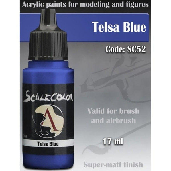 Scale 75 Scalecolor Tesla Blue 17ml - Gap Games
