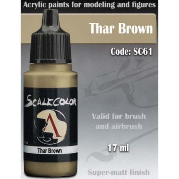 Scale 75 Scalecolor Thar Brown 17ml - Gap Games