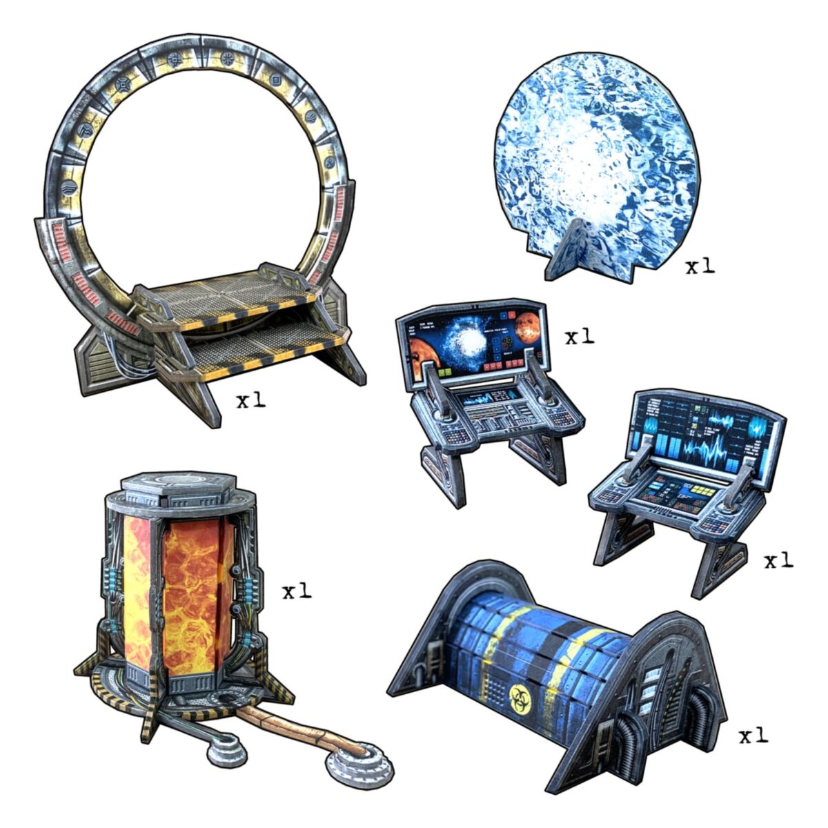 Battle Systems - Sci-Fi - Add-Ons - Sci-fi Dimension Gate