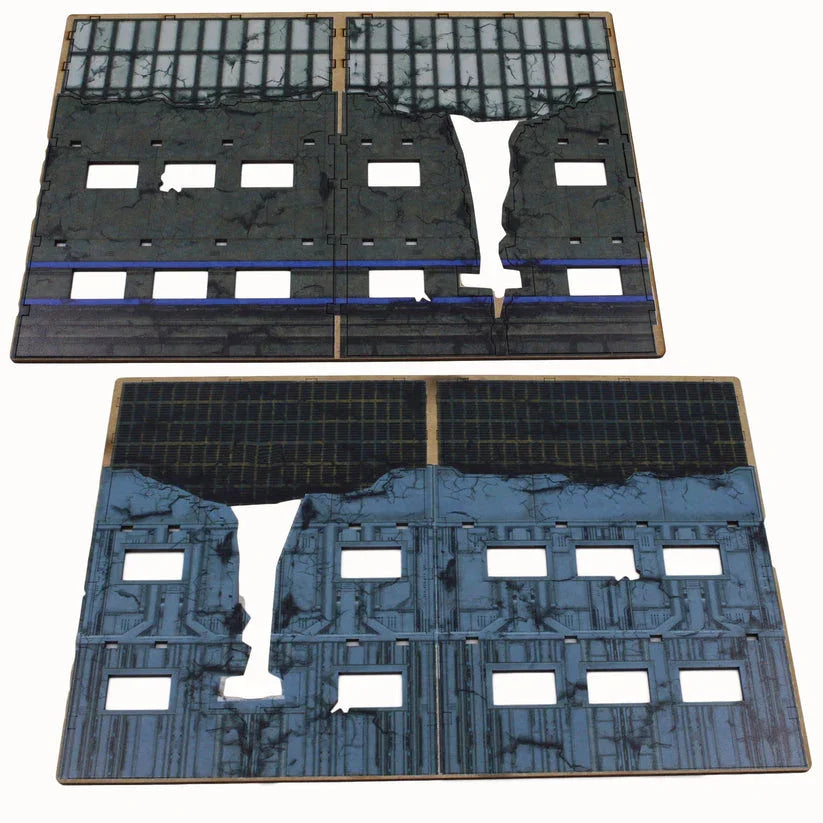 Battlefield Accessories: Scifi City Ruin 2 - 28mm (TTR)