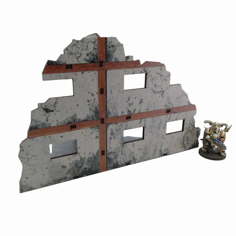 Battlefield Accessories: Scifi City Ruin 4 - 28mm (TTR)