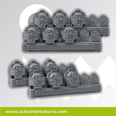 Scorpion Shoulder Pads (6) - Gap Games