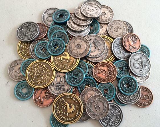 Scythe Metal Coins - Gap Games
