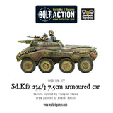 Sd.Kfz 234/3 7.5cm Armoured Car - Gap Games