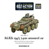 Sd.Kfz 234/3 7.5cm Armoured Car - Gap Games