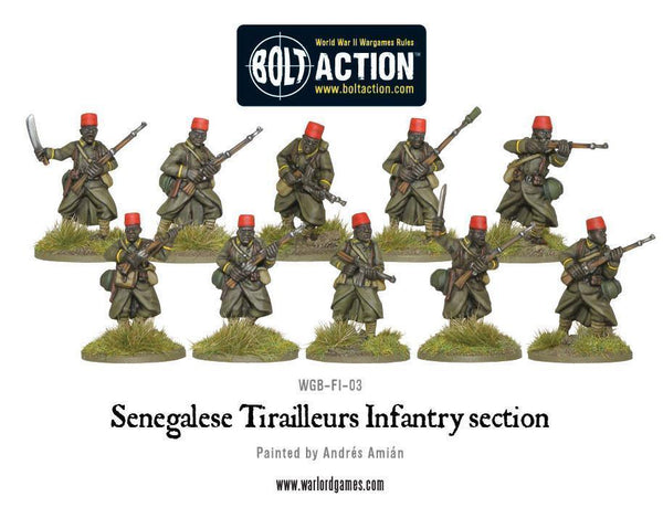Senegalese Tirailleurs Infantry section - Gap Games