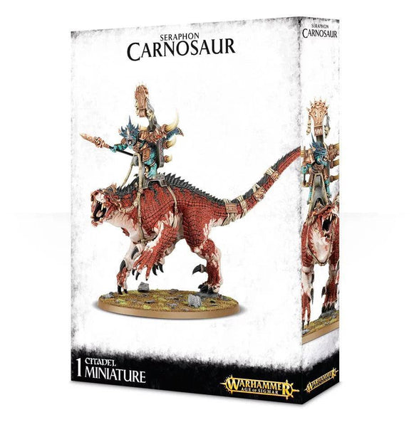 Seraphon: Saurus Oldblood On Carnosaur / Skink on Troglodon - Gap Games