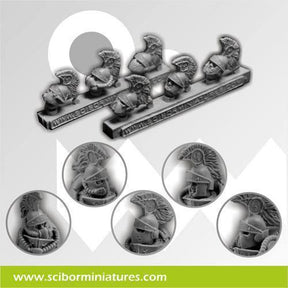 SF Roman Legionaries Helmets (6) - Gap Games