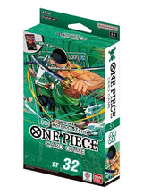 One Piece Card Game Starter Deck – Roronoa Zoro (Green) - ST-32