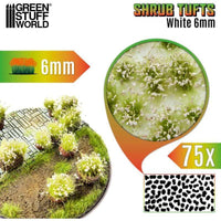 GREEN STUFF WORLD Shrub Tufts 6mm self-adhesive - White