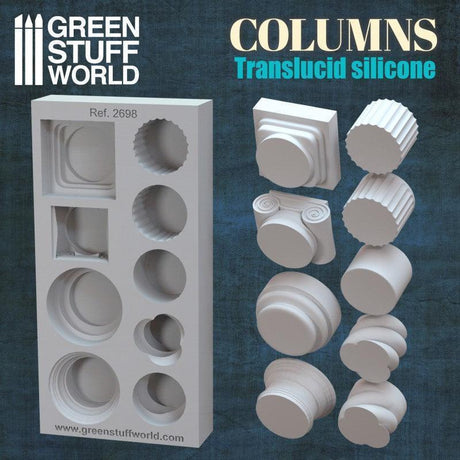 Silicone Molds - Columns - Gap Games