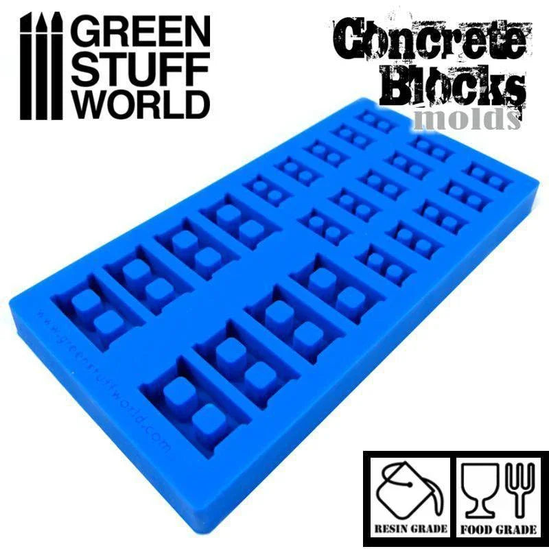 Silicone Molds - Concrete Bricks - Gap Games