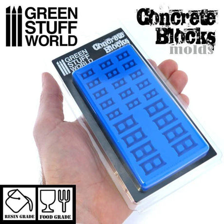 Silicone Molds - Concrete Bricks - Gap Games