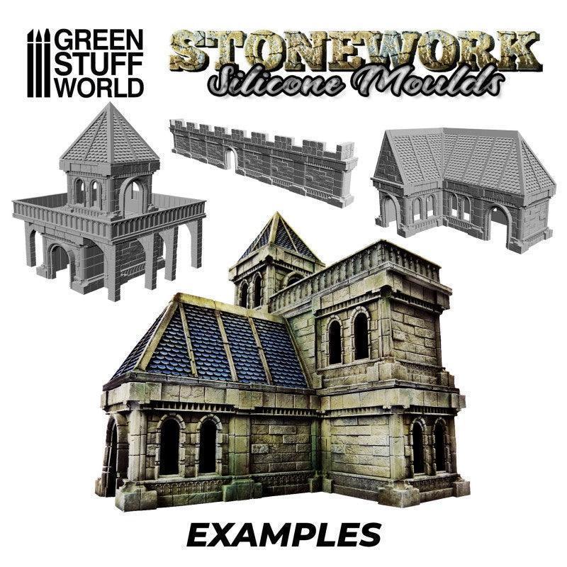 Silicone Moulds - Stonework - Gap Games