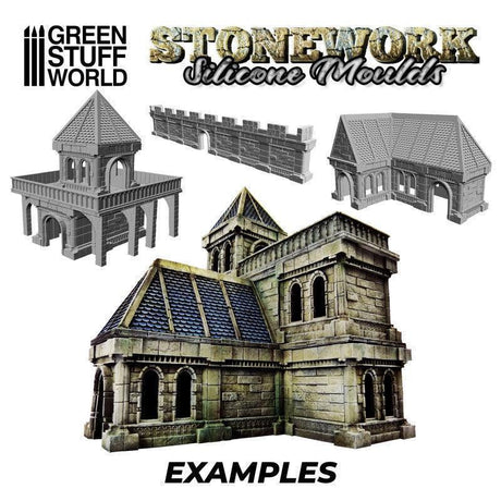 Silicone Moulds - Stonework - Gap Games