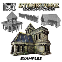 Silicone Moulds - Stonework - Gap Games