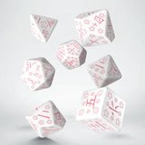 Q Workshop - Cherry Blossoms Petals Japanese 7 Dice Set