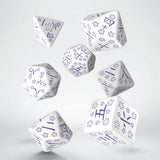 Q Workshop - Blue Star Lotus Japanese 7 Dice Set