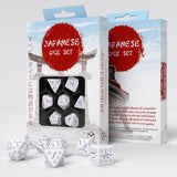 Q Workshop - Blue Star Lotus Japanese 7 Dice Set