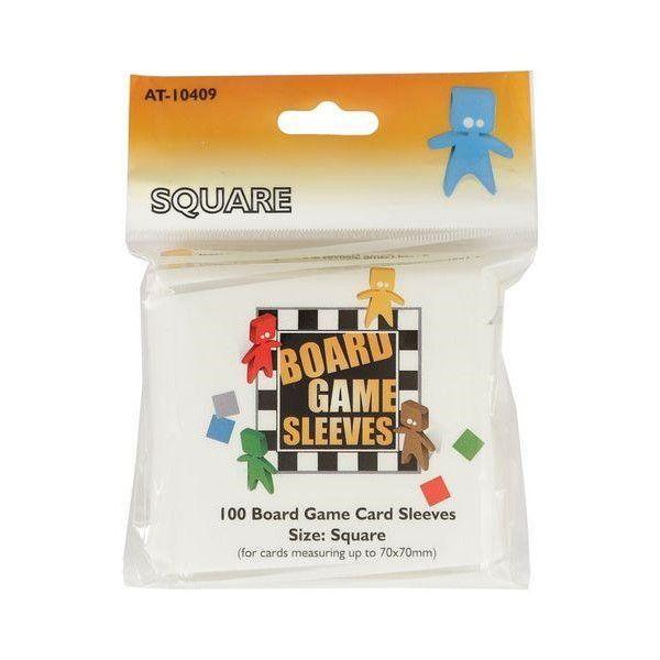Sleeves - Dragon Shield - Board Game - Clear - Square (69x69mm) - Gap Games