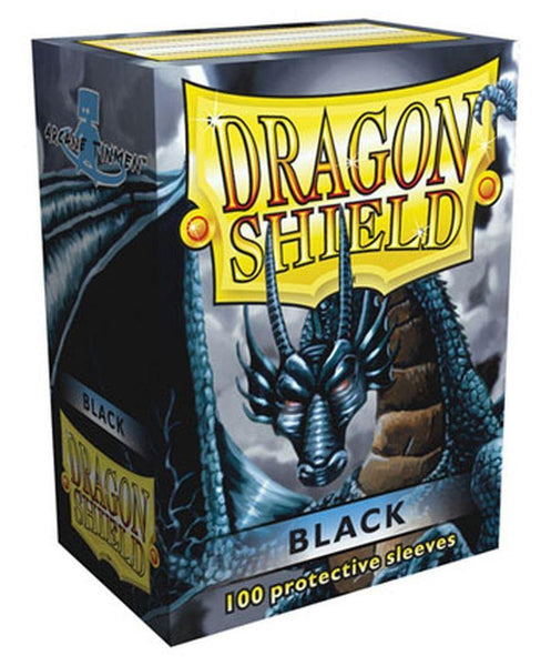 Sleeves - Dragon Shield - Box 100 - Black - Gap Games