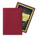 Sleeves - Dragon Shield - Box 100 - Blood Red MATTE - Gap Games