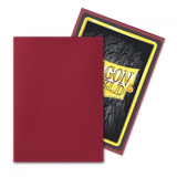 Sleeves - Dragon Shield - Box 100 - Blood Red MATTE - Gap Games