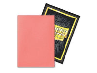 Sleeves - Dragon Shield - Box 100 - Standard Size Dual Matte Peach Piip - Gap Games