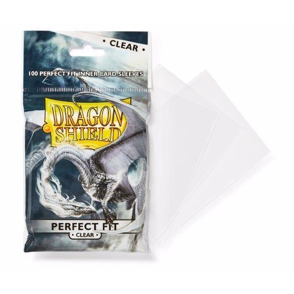 Sleeves - Dragon Shield - Perfect Fit 100/pack Clear - Gap Games