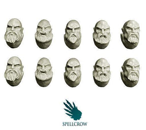 Space Knights Heads with Beards - Gap Games