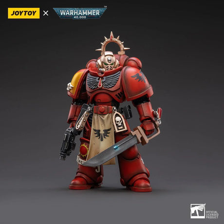 Space Marine Miniatures: 1/18 Scale Blood Angels Primaris Lieutenant Tolmeron - Gap Games