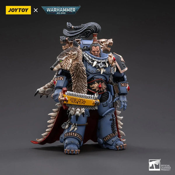 Space Marine Miniatures: 1/18 Scale Space Wolves Ragnar Blackmane - Gap Games