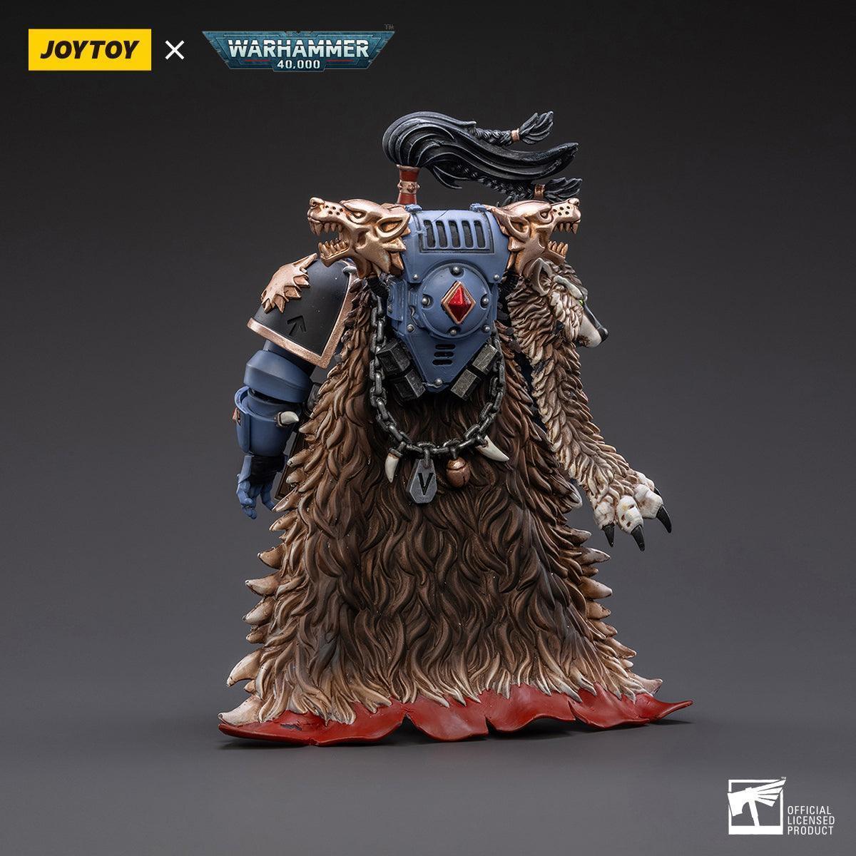 Space Marine Miniatures: 1/18 Scale Space Wolves Ragnar Blackmane - Gap Games