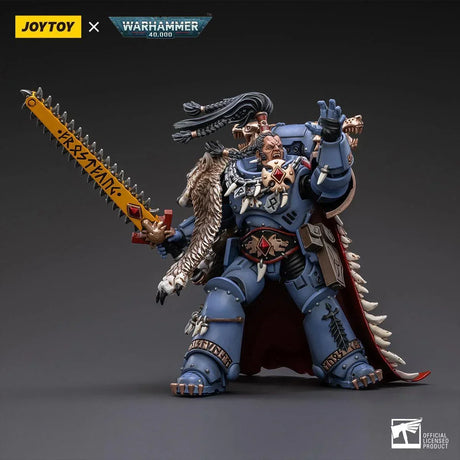 Space Marine Miniatures: 1/18 Scale Space Wolves Ragnar Blackmane - Gap Games