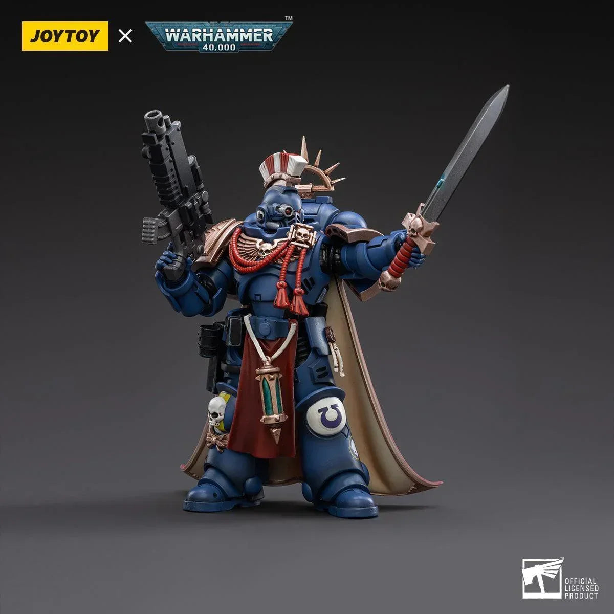 Space Marine Miniatures: 1/18 Scale Ultramarines Primaris Captain Sidonicus - Gap Games