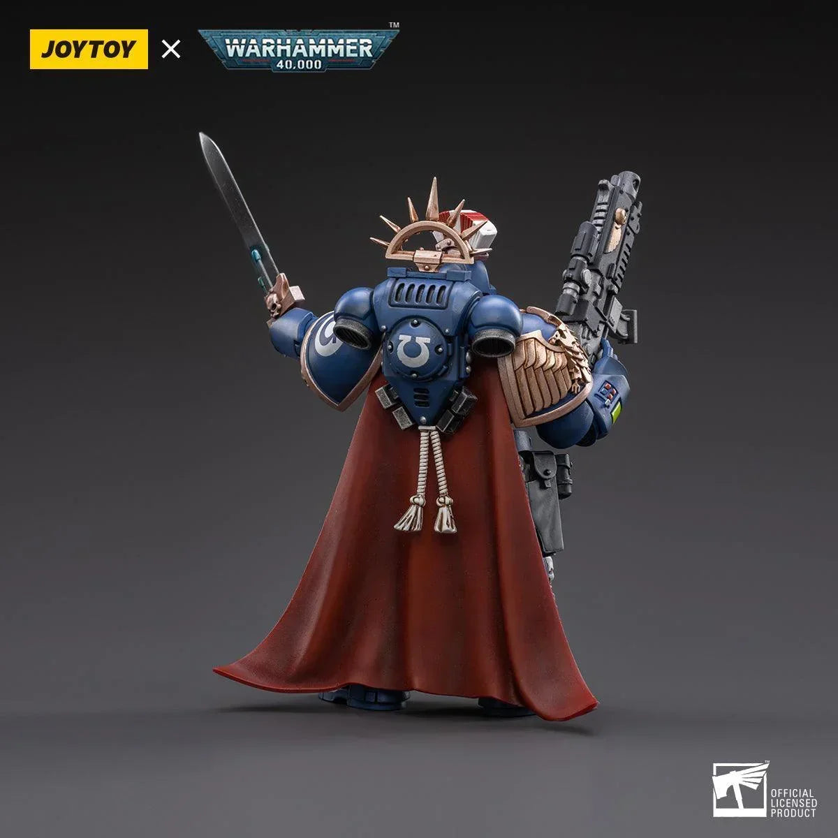 Space Marine Miniatures: 1/18 Scale Ultramarines Primaris Captain Sidonicus - Gap Games