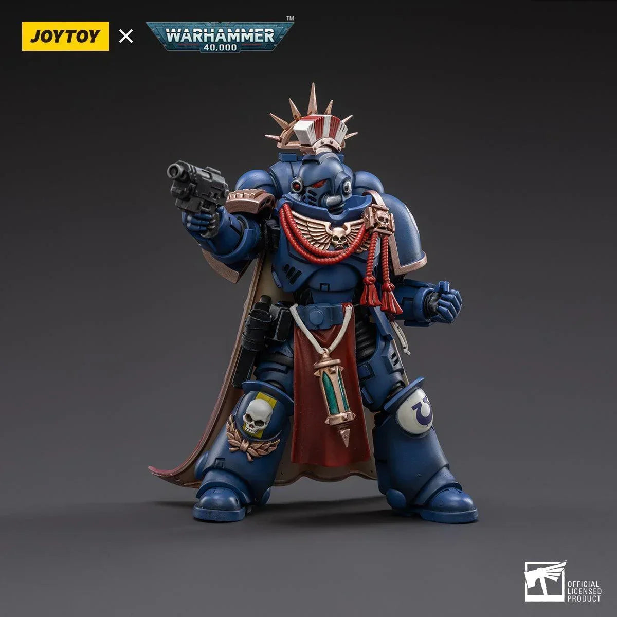 Space Marine Miniatures: 1/18 Scale Ultramarines Primaris Captain Sidonicus - Gap Games