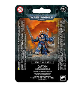 Space Marines: Captain in Gravis Armour - Gap Games